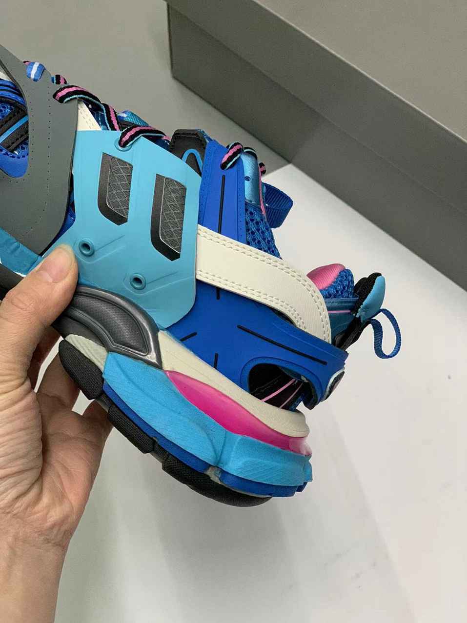 BALENCIAGA TRACK 3.0 x BLEUE