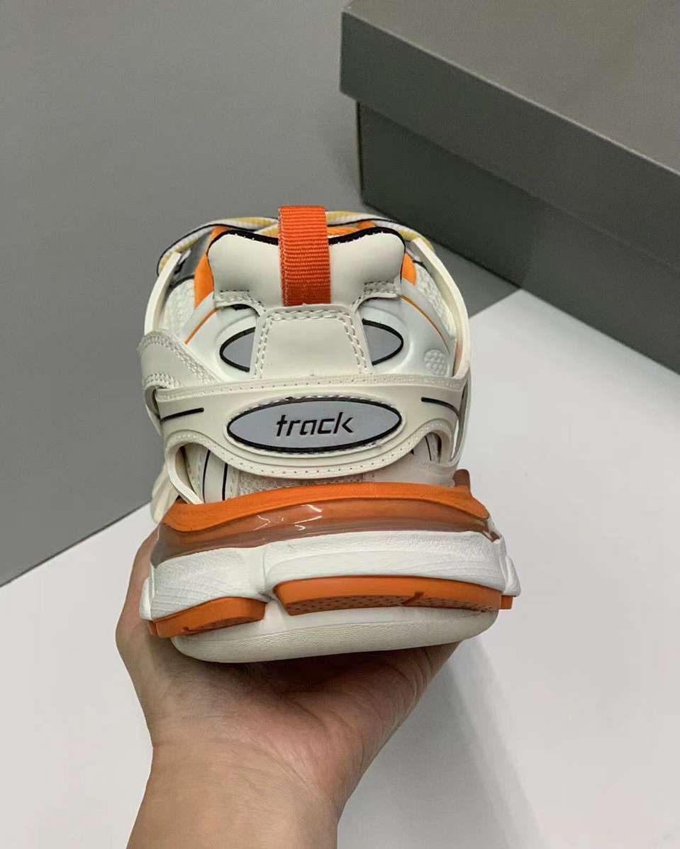 BALENCIAGA TRACK 3.0 x BLANC ORANGE