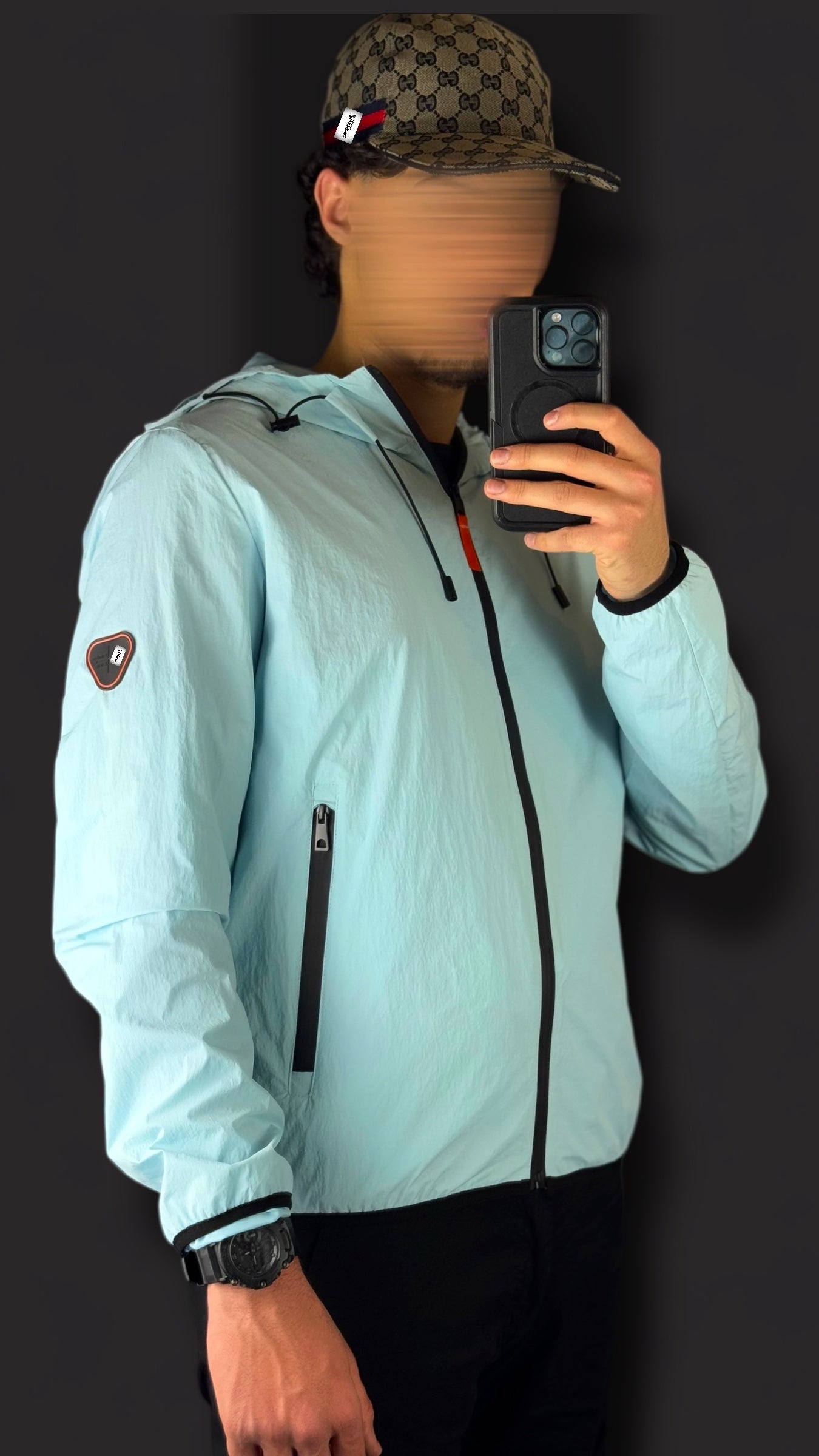 Coupe-vent GXRTRUDE bleu