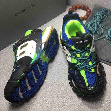 BALENCIAGA TRACK 3.0 x VERT BLEUE
